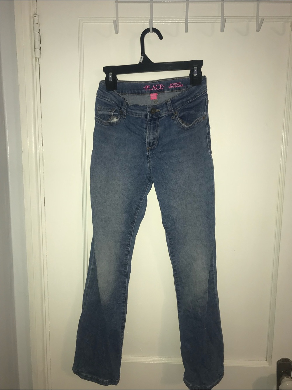 Place Girls' Blue Flare Jeans